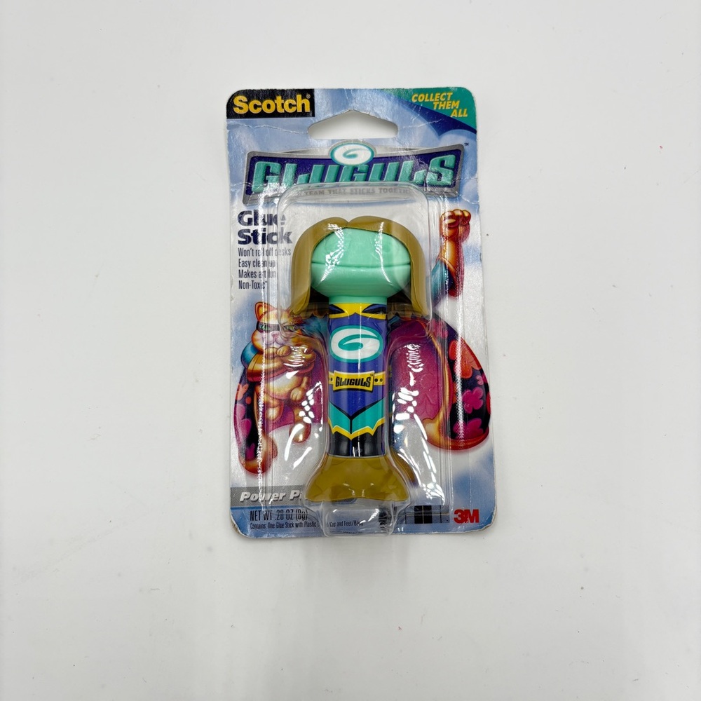 Vintage 3M Scotch Glue Stick Gluguls Cowboy Cody (2005) NEW Stationery Collect